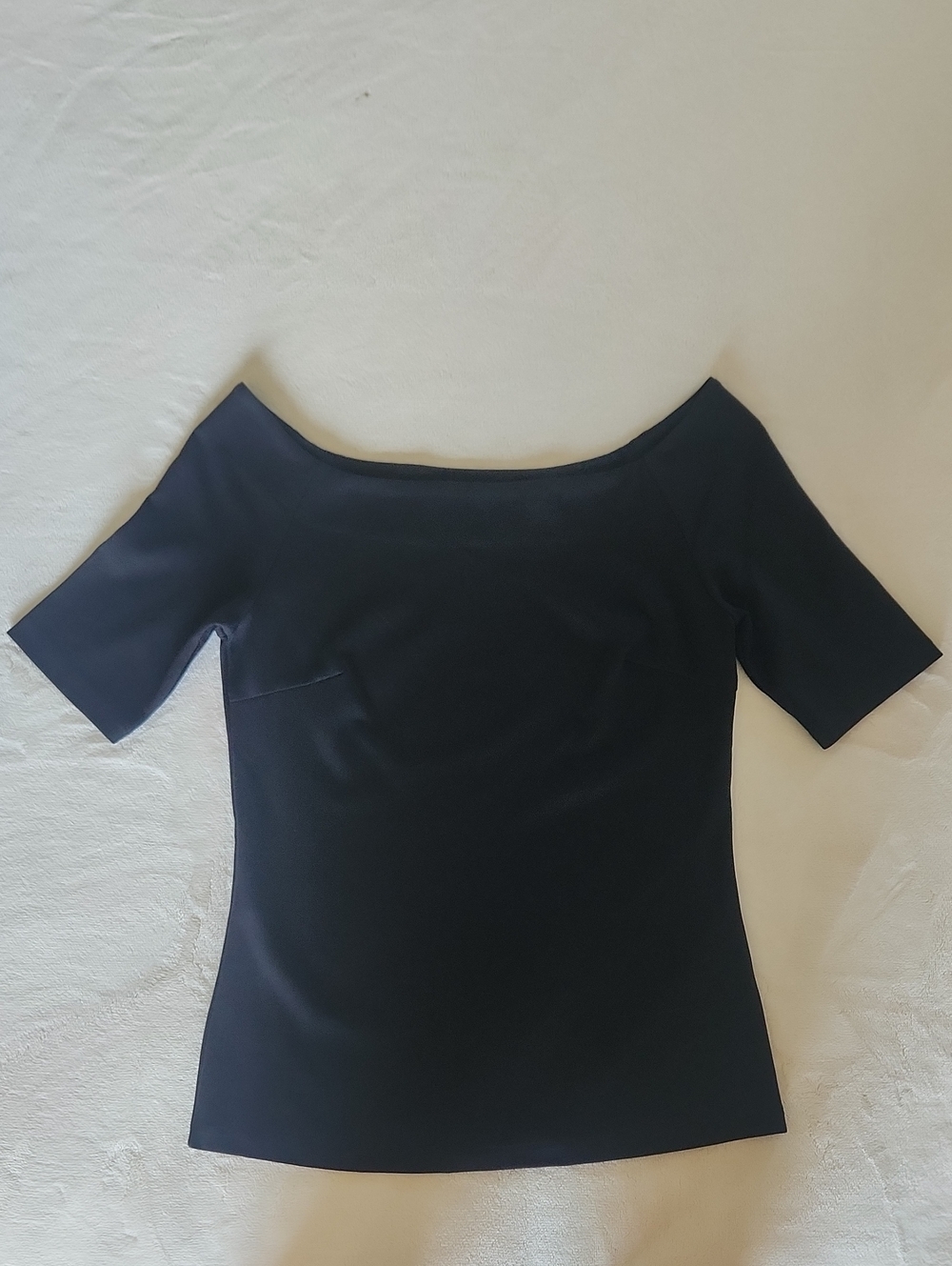 EUC Boden Fitted Black Blouse Sz 8